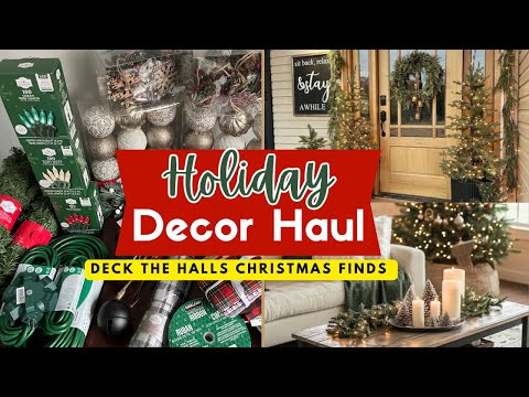 Christmas Decor Haul 2024 🎄 Affordable Holiday Decorating Finds