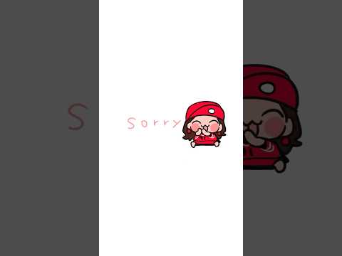 よちちすまいる で sorry #justinbieber #sorry #illustration #アニメーション #shorts