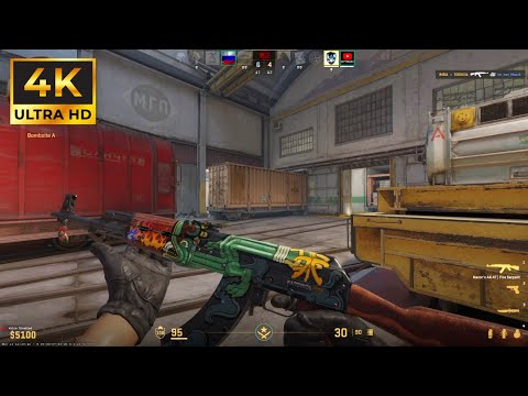 Train Map is Now in Competitive! | Counter Strike 2 Gameplay 4K (No Commentary)