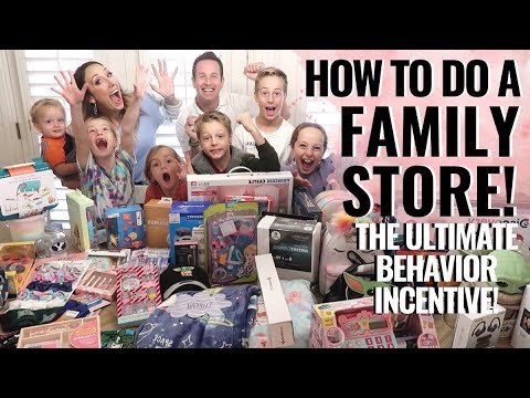 How to do a family store - BEST parenting hack ever!! | Behavior “ticket system”! | Jordan Page