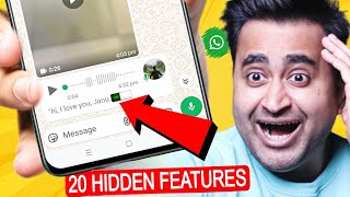 20 Amazing WhatApp New Features of The Year - Hidden ⚡ | WhatsApp New Update