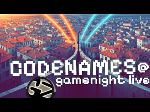 Codenames 🕵️‍♂️ gamenight. Live.