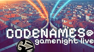 Codenames 🕵️‍♂️ gamenight. Live.