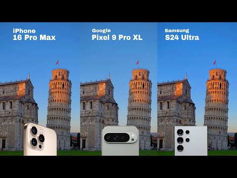 iPhone 16 Pro Max vs Google Pixel 9 Pro XL vs Samsung S24 Ultra Camera Test Comparison