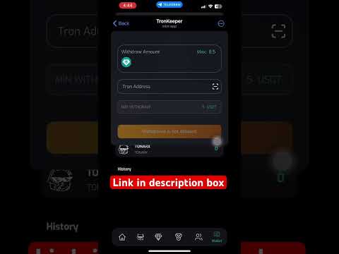 Tronkeeper bot  mining | tronkeeper withdrawal proof | Khati tech