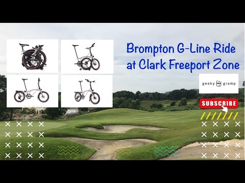 Brompton G Line Ride in Clark using Insta360 GO3 and HoverAir X1