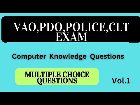 computer questions for compitavtive exam like vao, psi, pdo   clt exam