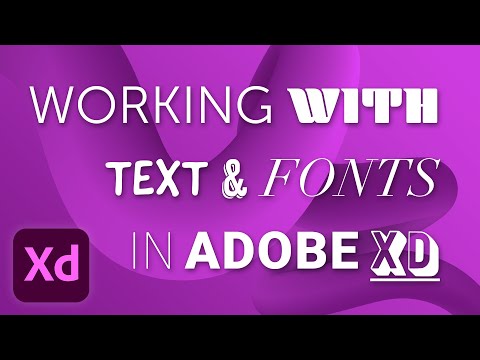 Working With Type in Adobe XD Wireframes