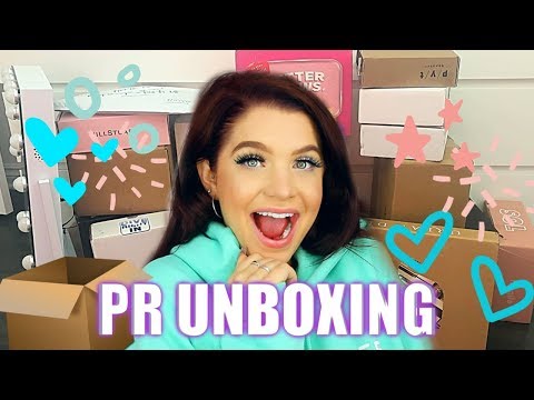 My Biggest & Last Ever Pr Unboxing + Giveaway!!