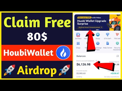 Get Free 80$ | Houbiwallet Airdrop- Earn Money Online without investment - online without investment