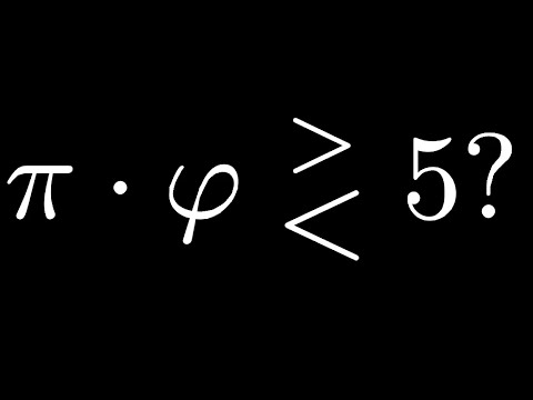 Pi Times Phi using a Regular Icosagon Area (visual proof)