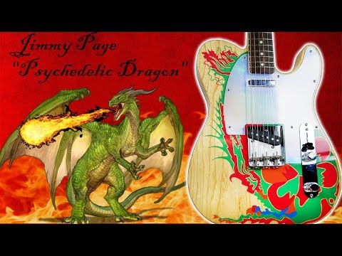 Fender Jimmy Page Telecaster | The "Psychedelic Dragon"