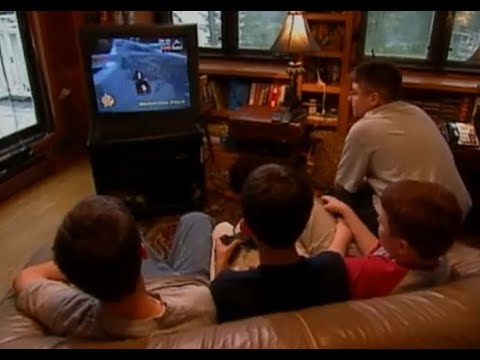 Playing PS2 with your best friends in 2002