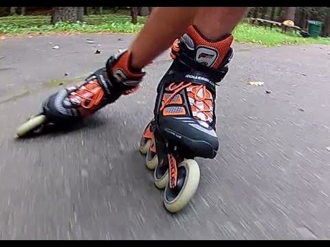 How to do CROSSOVER TURNS on Inline Skates - ROLLERBLADE BASICS Ep 3