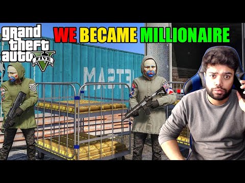 Gold Robbery Made Us Rich | GTA 5 GAMEPLAY #12