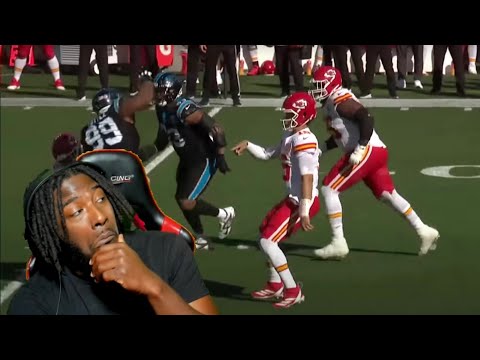 CLOSE GAME!?!? "Kansas City Chiefs vs. Carolina Panthers Game Highlights | Week 12" REACTION!