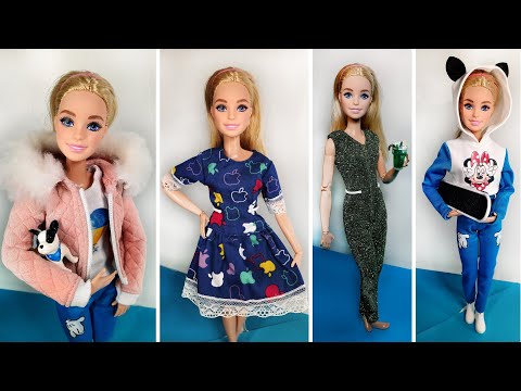 New LOOK for a Barbie. Unpacking and review clothes for doll from Ukrainian crafters.