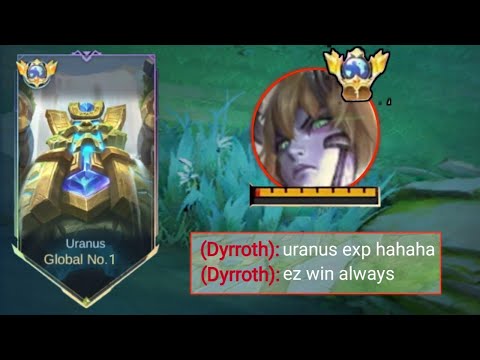 GOODBYE DYRROTH TRUE DAMAGE💀 THIS NEW URANUS BUILD IS BACK META🔥