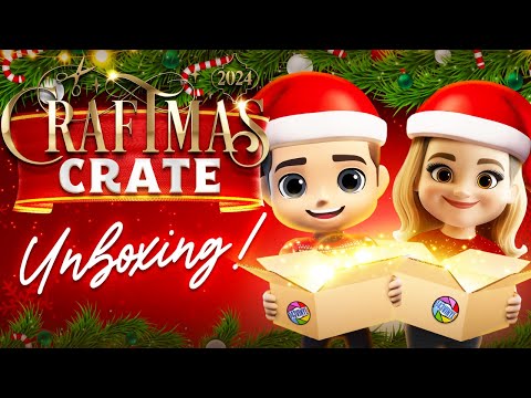 UNBOXING the 1st EVER Craftmas Crate!!!