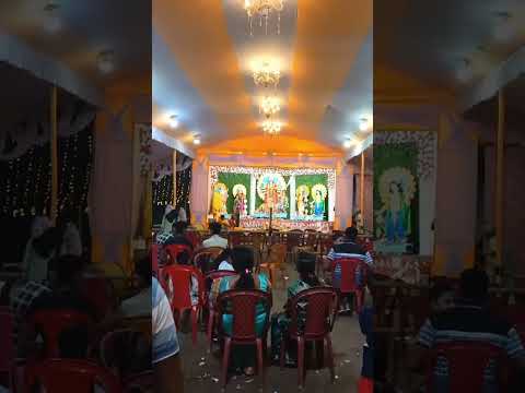 Durga Puja pandal in sini #shorts #youtube #ytshorts