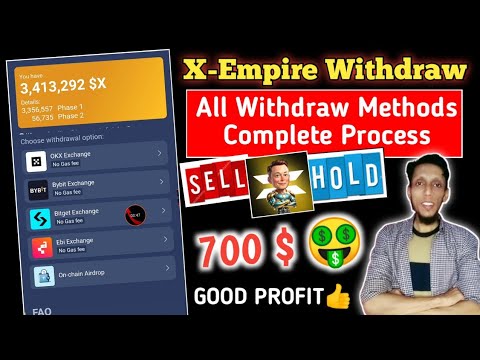 X Empire Coin Withdraw Guide: OKX, Bybit, Bitget & TON Wallet | Sell or Hold? Listing & Claim Dates