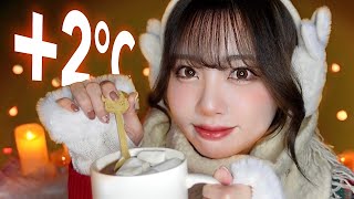 【ASMR】体感温度を２℃上昇させる暖かい音😴🔥(ささやき声)