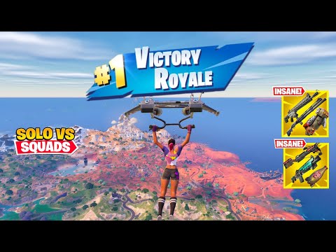 126 Kill Solo Vs Squads Wins Full Gameplay (Fortnite Season 3 Ps4 Controller)