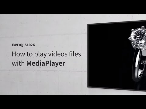 How to Play Videos Files with MediaPlayer | BenQ Pantone Validated Smart Signage SL02K Series