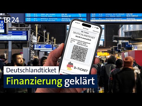 Deutschlandticket: Finanzierung geklärt | BR24