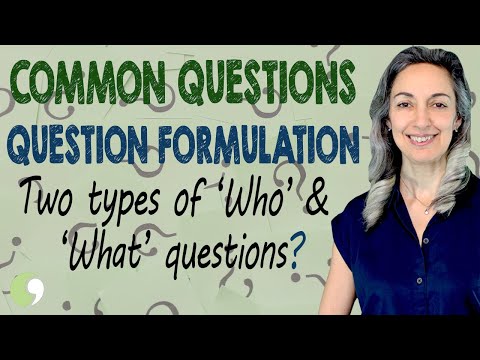 Word order - Who (Whom) & What Questions | English Grammar Lesson | B1-Intermediate