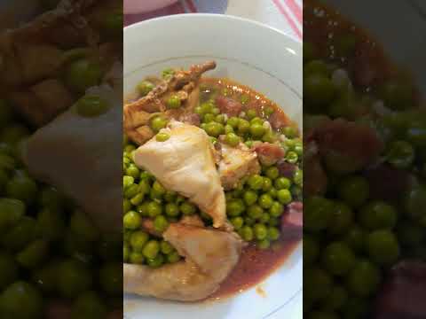 pea stew with chicken #lunch #chicken