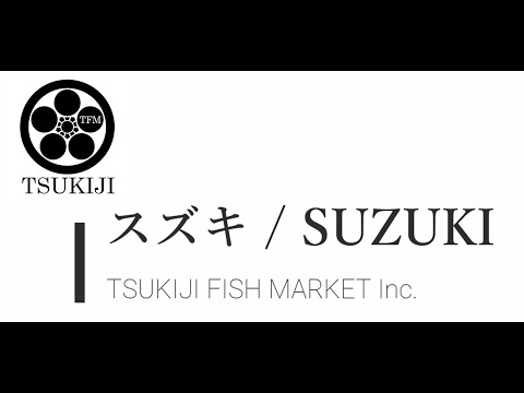 【Suzuki】　宮城女川スズキ目利き　Mr. Fish Market & Mr. Sashimi Quality from Vancouver North America