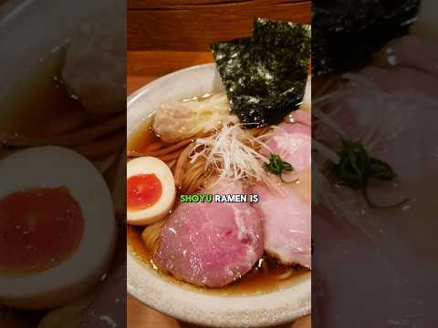 Three High-Level Shoyu Ramen Shops in Tokyo! #ramen #tokyo #japanfood #shoyuramen