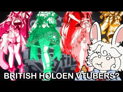 LIVE REACTION TO HOLOLIVE ENGLISH'S 4TH GEN TALENTS! ARE THEY BRITISH?