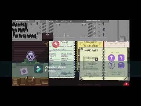 CAN I REALLY HIT WITH 100 POINT!!?!?!?!??!?!?! Papers, please, endless mode, continue hardcore level