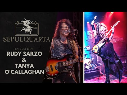 SepulQuarta - LIVE Q&A with  Rudy Sarzo, Tanya O'Callaghan, Andreas & Derrick