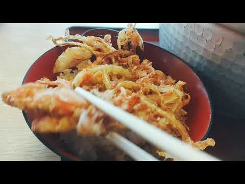 吉本製麺嵐　焼きうどん鍋＋かき揚げ丼