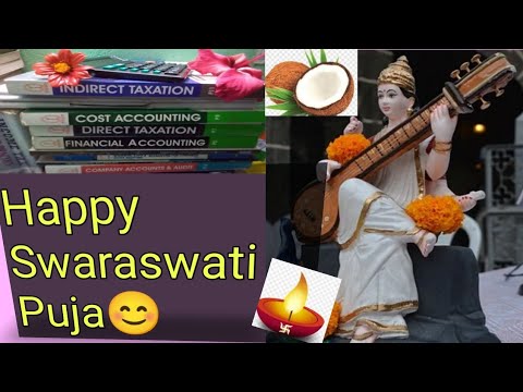 Happy Saraswati Puja To All 😊Enjoy Your Day !!