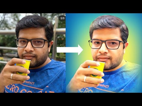 selfie photo editing background change | photoshop tutorial kannada | kushiyagi ramya |