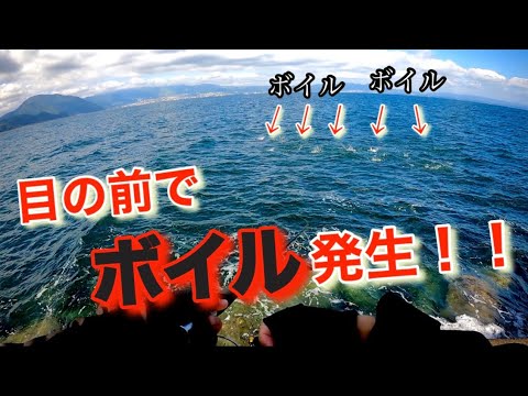 【ショアジギング】いきなりボイル！！青物祭り！！