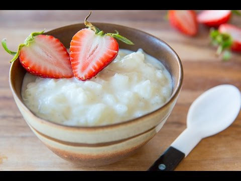 EASY RICE PUDDING - The easiest recipe!