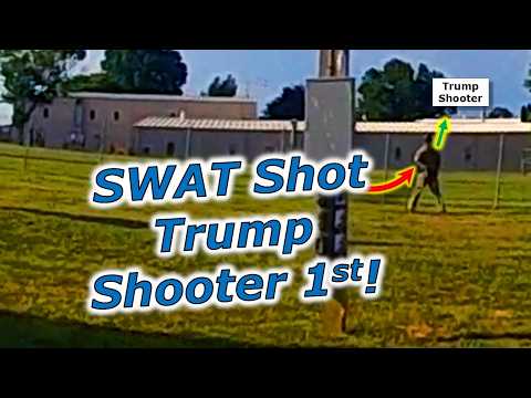 Bodycam: Butler SWAT Hit Trump Shooter Before Secret Service Snipers