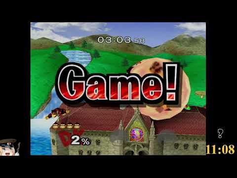 Super Smash Bros. Melee 1P Mode With All Characters - 3 in 1 Session #3) DK, #4) Link, #5) Samus