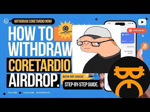 How to Withdraw CORETARDIO || Create and submit CORE EVM WALLET address to satoshi