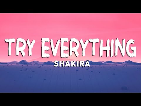 Shakira - Try Everything (Lyricss) | Zootopia