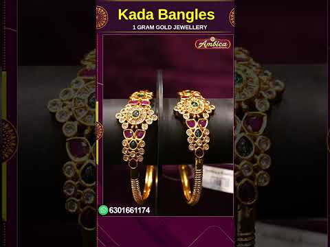 #Shorts Kada Bangles Collections 1Gram Gold Jewellery