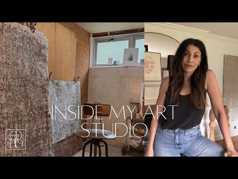 Inside My Art Studio: My Process & the Message of Personal Power LIVE