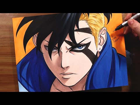 Drawing KAWAKI [Boruto: Naruto Next Generations]