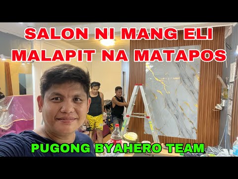 WOW! SALON NI MANG ELI MALAPIT NA MATAPOS.