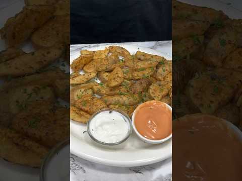 Crispy Potato Wedges ASMR Cooking || #shorts #food #cooking #indianasmrworld #asmr #potatosnacks